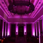 Осветление за сватба или частно събитие (uplighting)